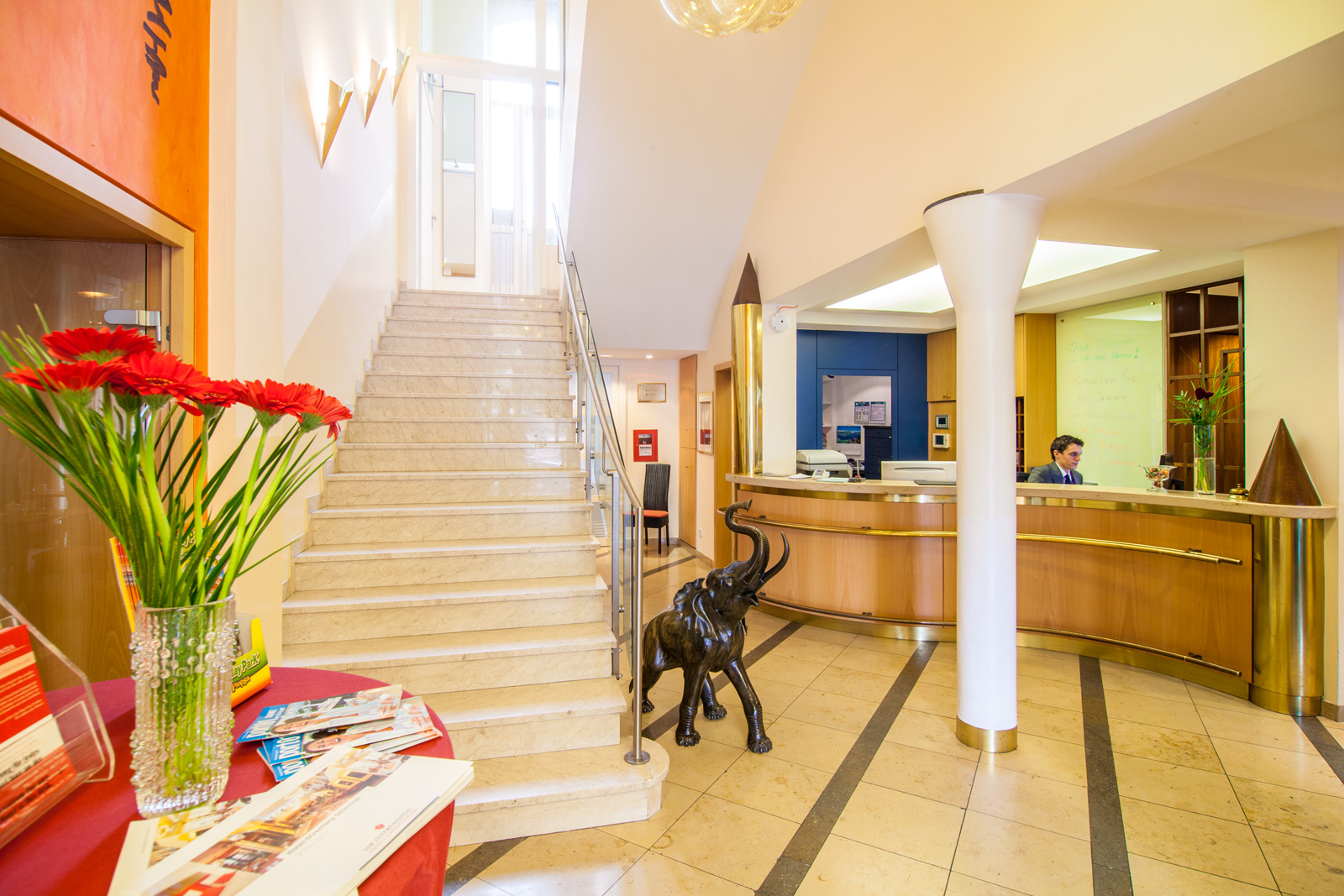 Foyer im Hotel Hammer, Mainz